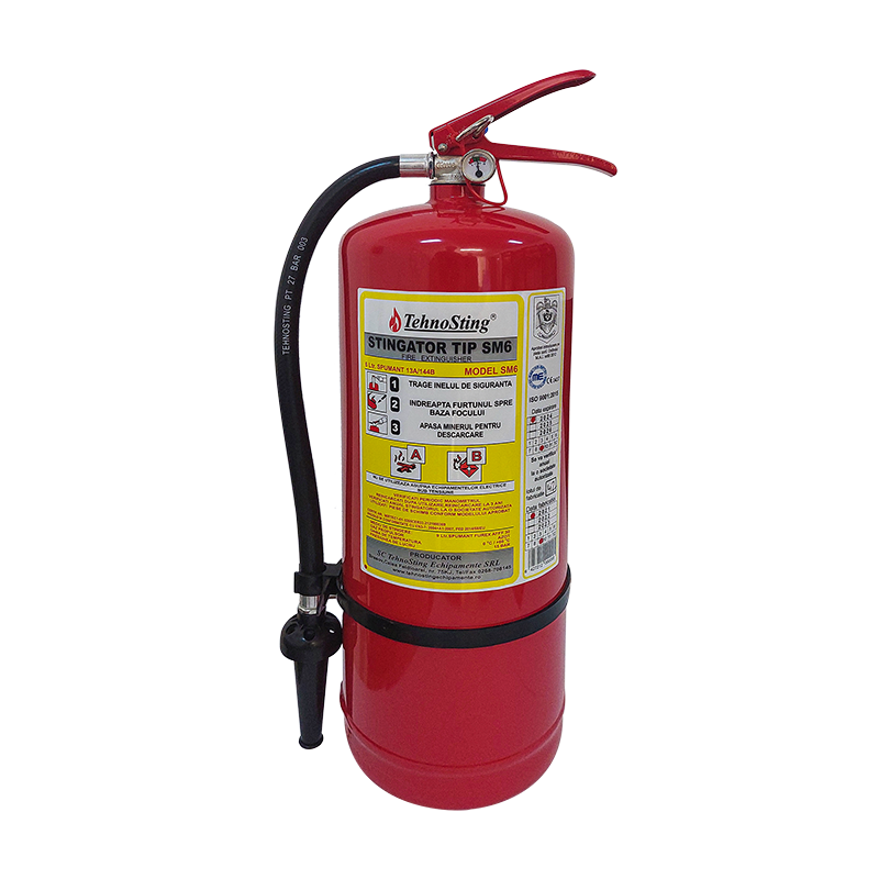 Stingator cu spuma aeromecanica presurizat permanent tip SM6