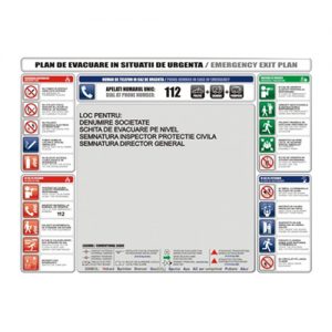Plan evacuare